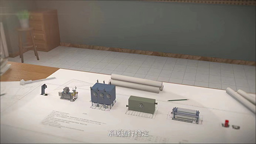 天津华夏壹泰移动式水处理工作站动画