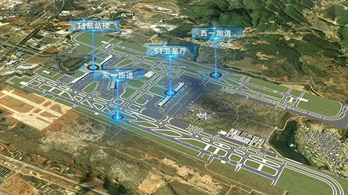昆明长水机场改扩建工程动画